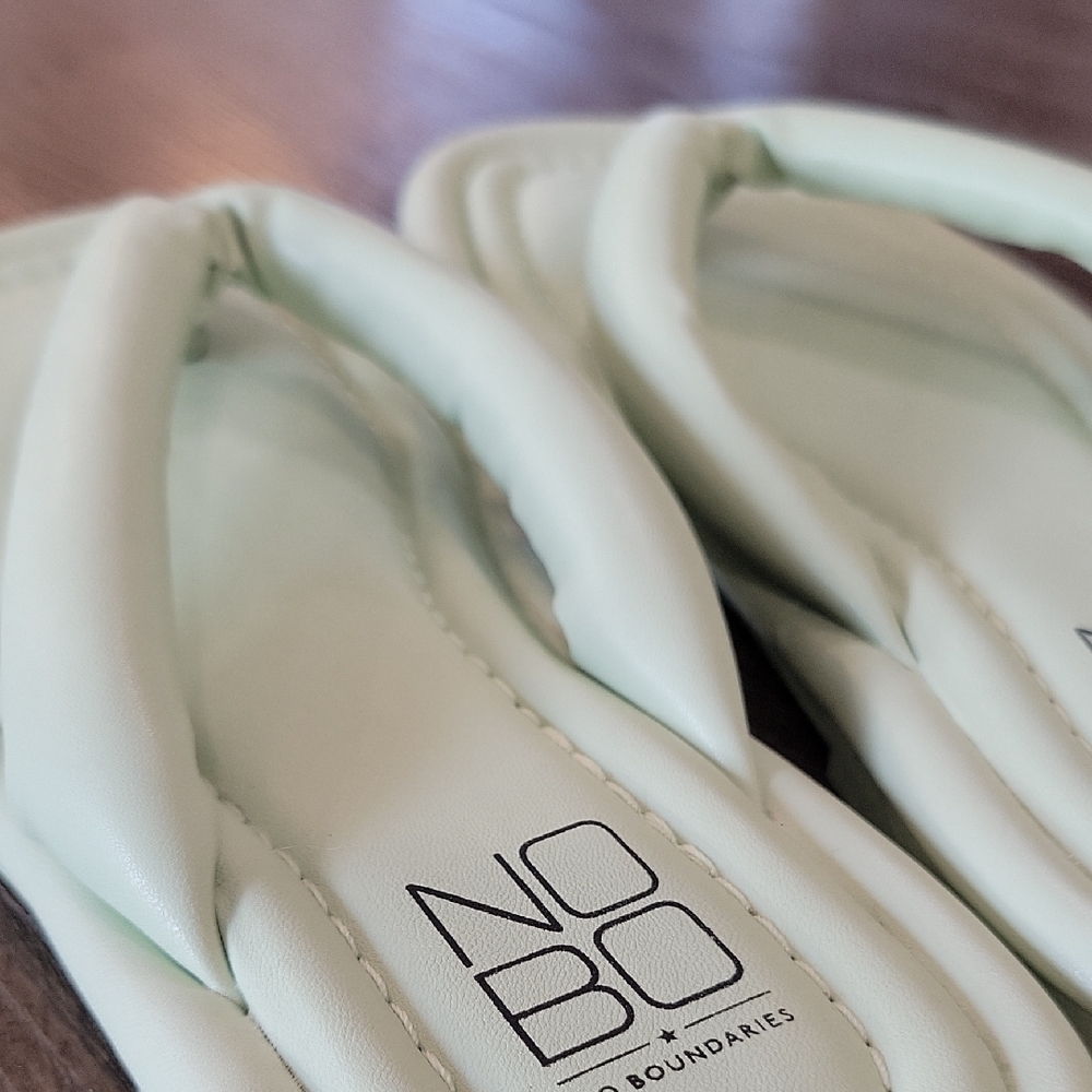 NOBO Pink and Green Women's Sandals - Picture 8 of 11